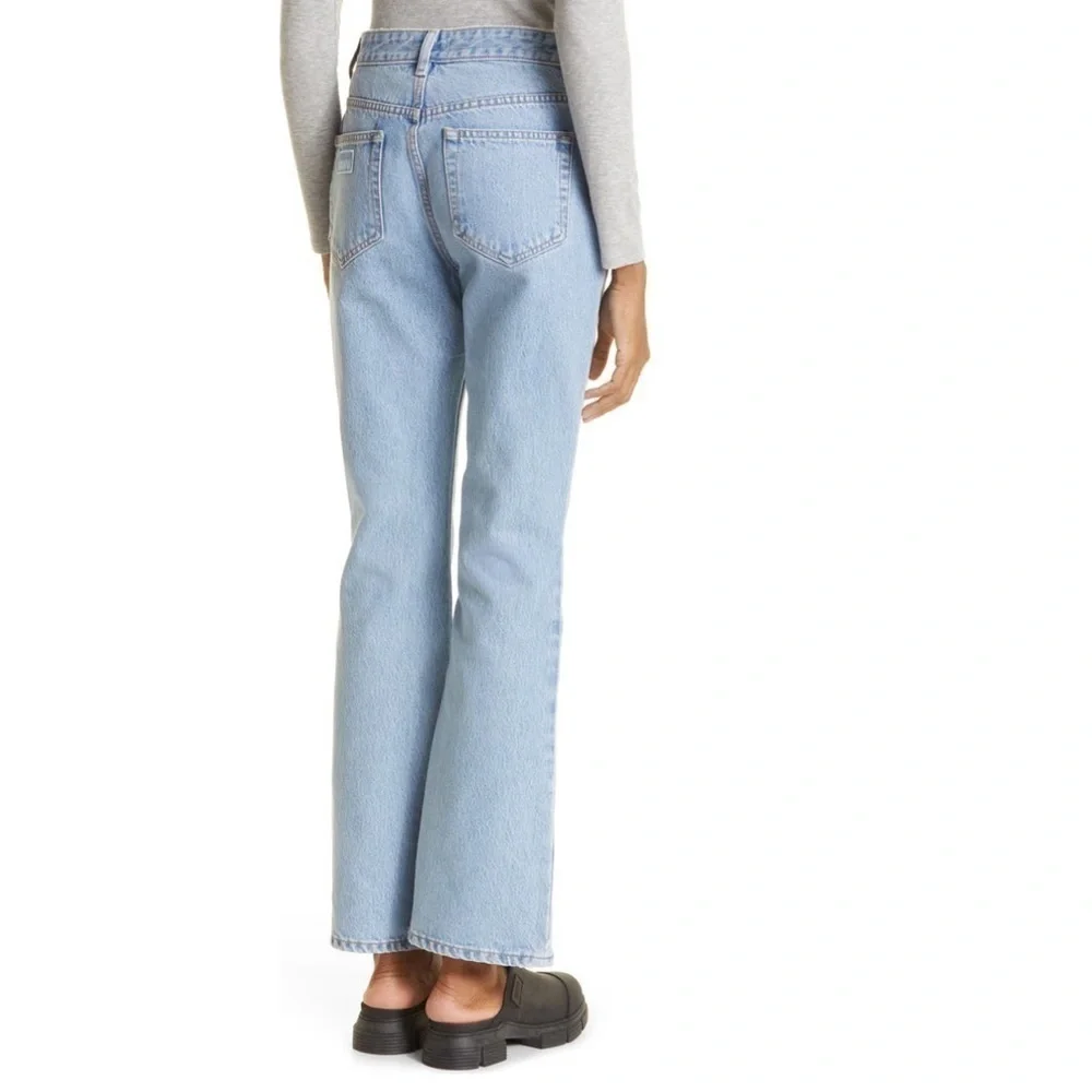 NWT GANNI Betzy High Waist Rigid Bootcut Jeans 30